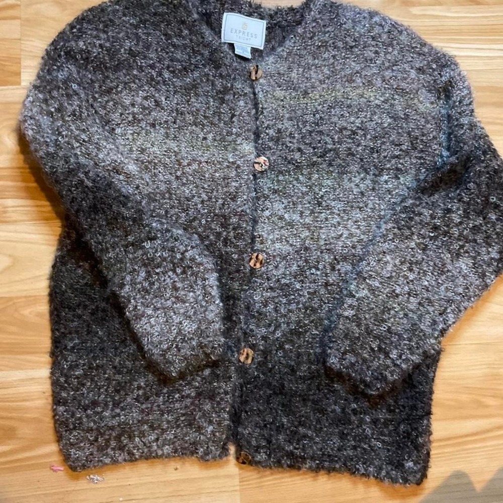Express‎ mohair cardigan